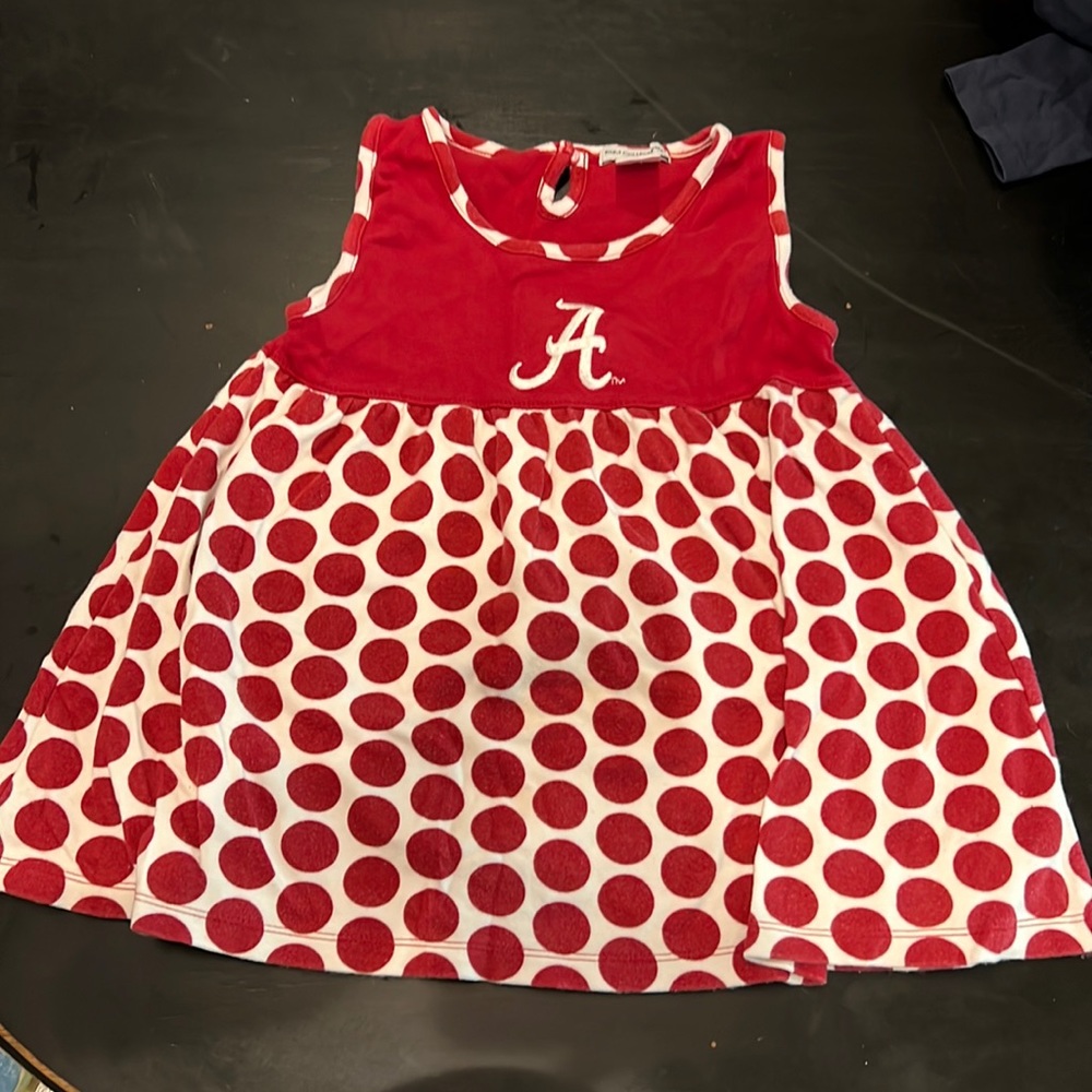 GUC dress/shirt girls sz 5 university of Alabama
